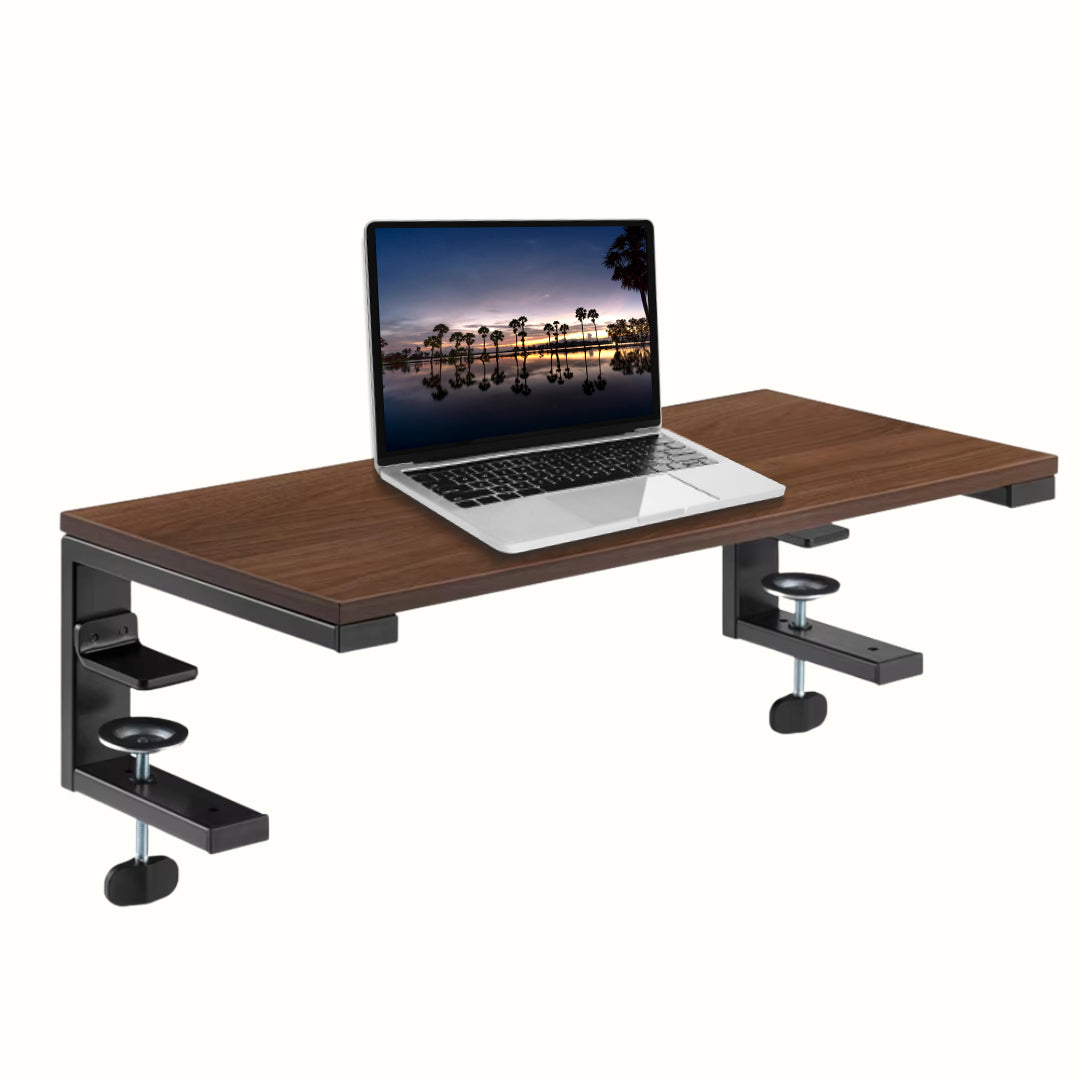 Ergonomic Clamp Laptop Stand - Adjustable & Portable