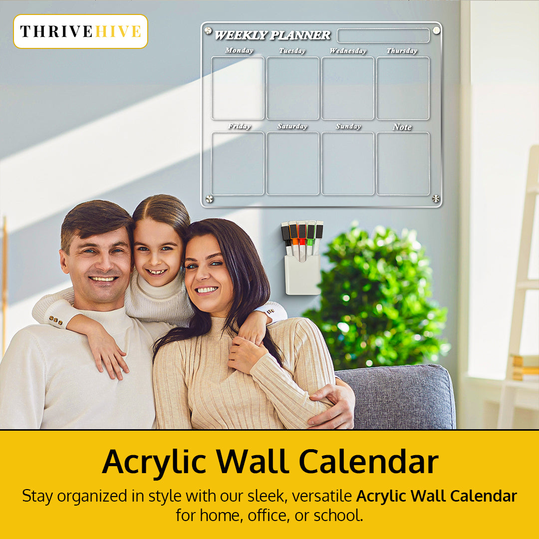 Dry Erase Office Kitchen Calendar