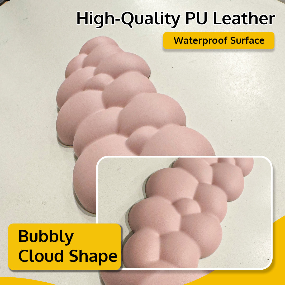 Cloud Keyboard Wrist Rest - Ergonomic Memory Foam Support