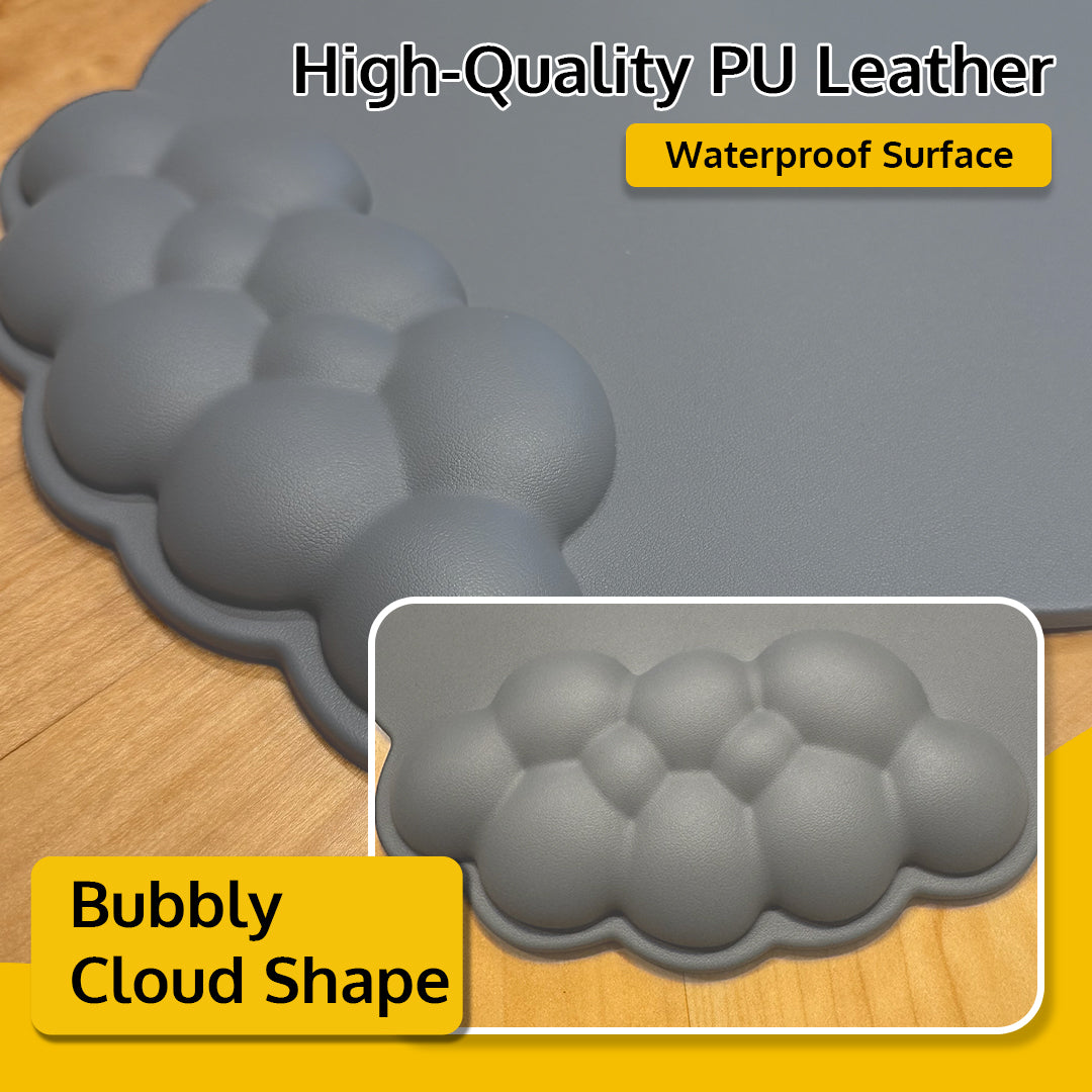 Cloud Mouse Wrist Rest with Non-Slip Base