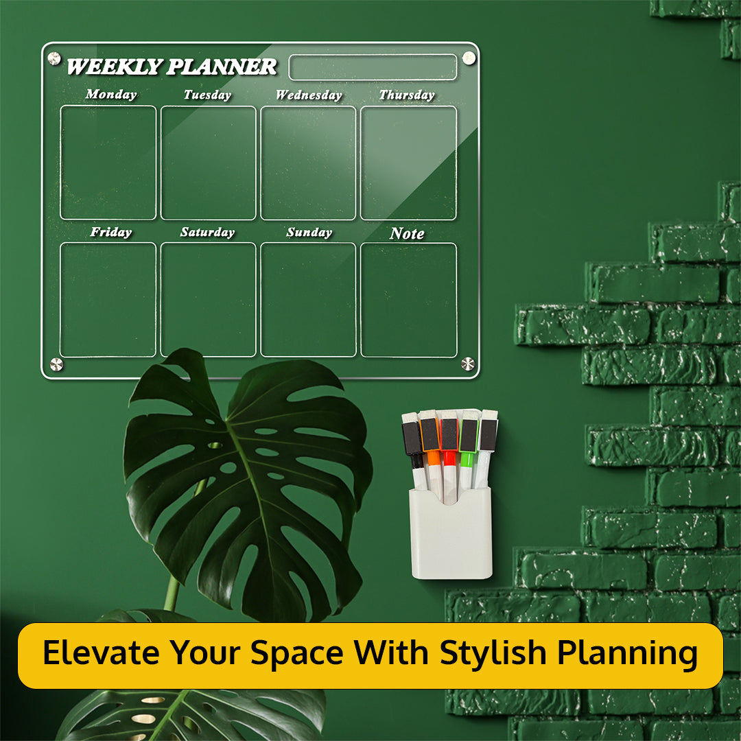 Dry Erase Office Kitchen Calendar