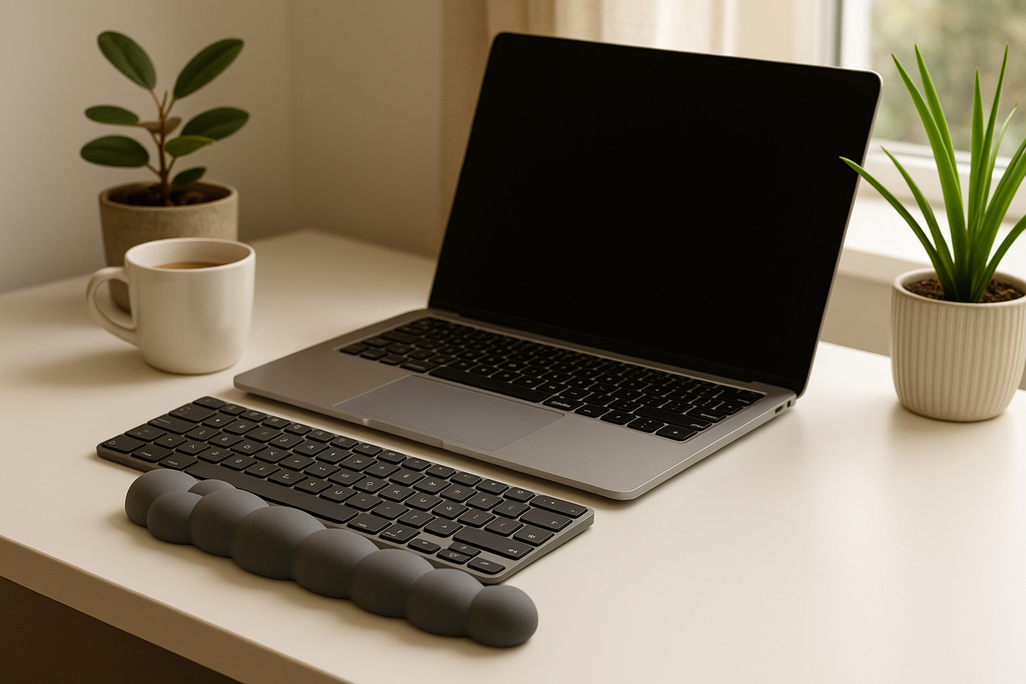 Cloud Keyboard Wrist Rest Lifestyle Image