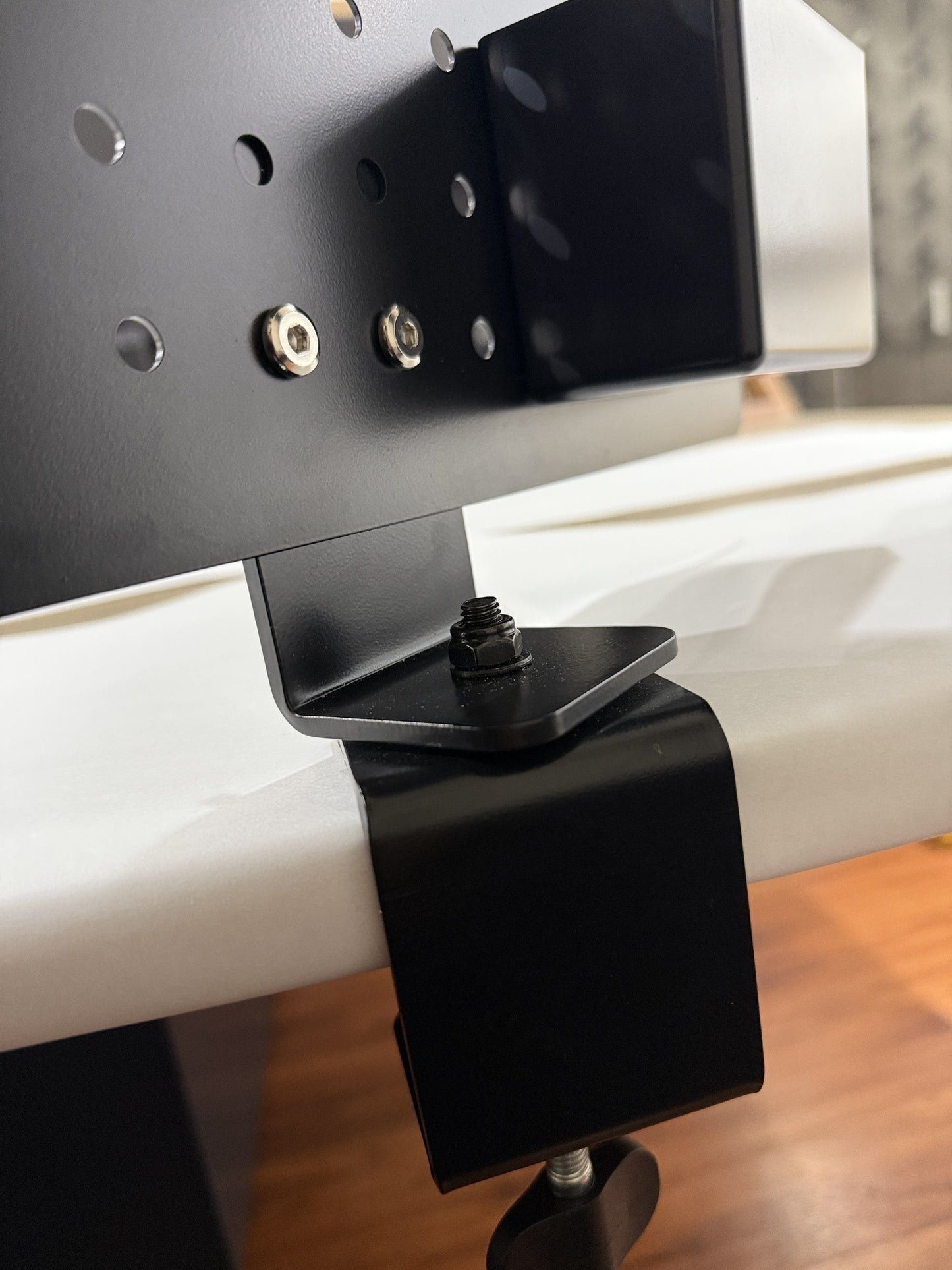 Deskside Clamp Pegboard