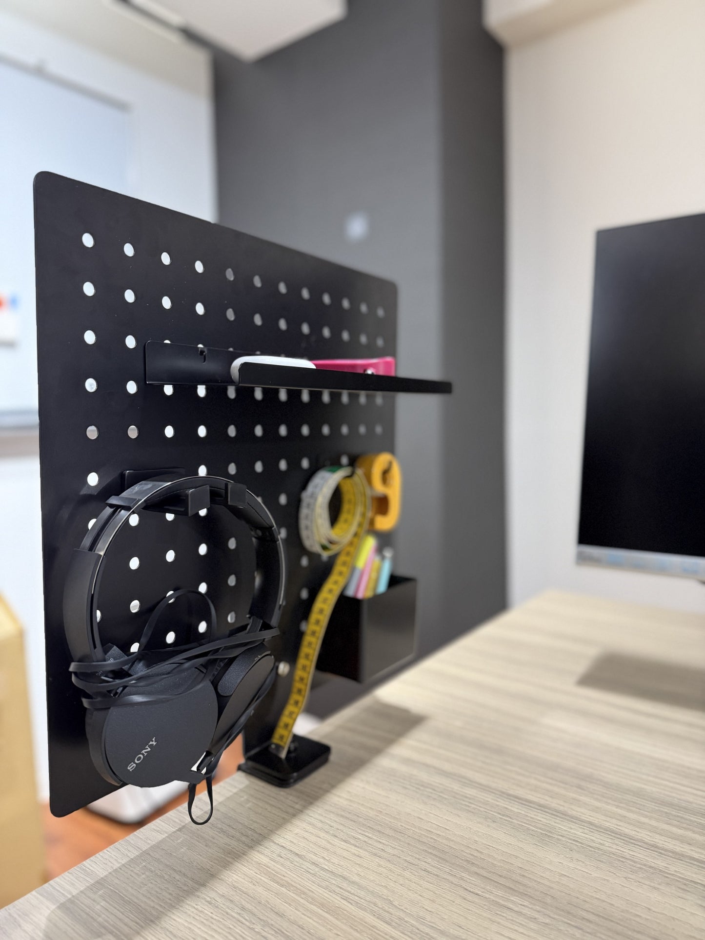 Deskside Clamp Pegboard